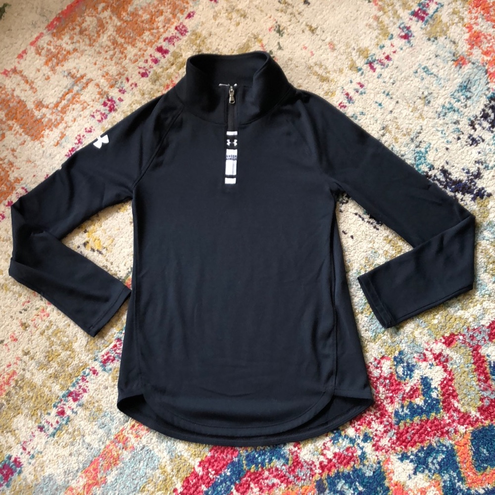 Under armour long sleeve 1/4 zip shirt